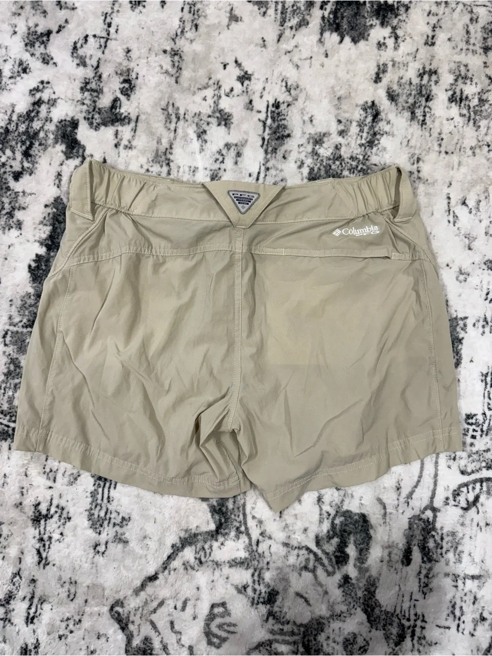 Columbia Women's Light Khaki Athletic Shorts